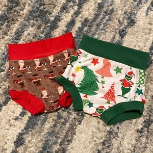 Boutique Christmas Bummies Infant Size 18-24 Months